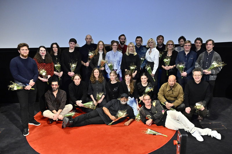 De nominerade som medverkade vid torsdagens presentation i Filmhuset i Stockholm.