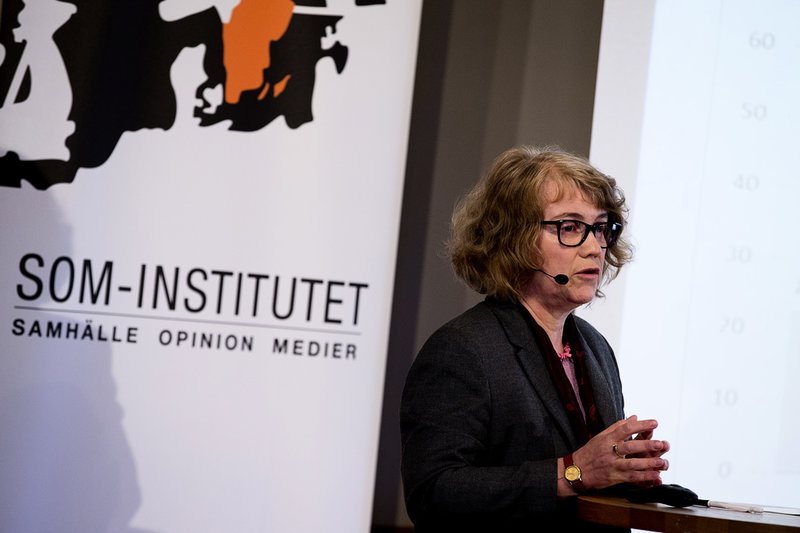 Marie Demker, professor i statsvetenskap vid Göteborgs universitet. Arkivbild.