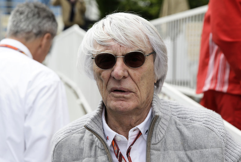 Förre F1-chefen Bernie Ecclestone. Arkivbild