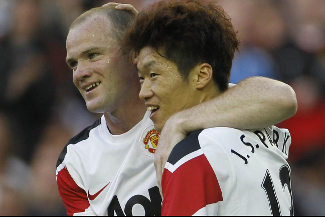 Chelsea, Sydkorea, Ji-Sung Park, Manchester United, Wayne Rooney