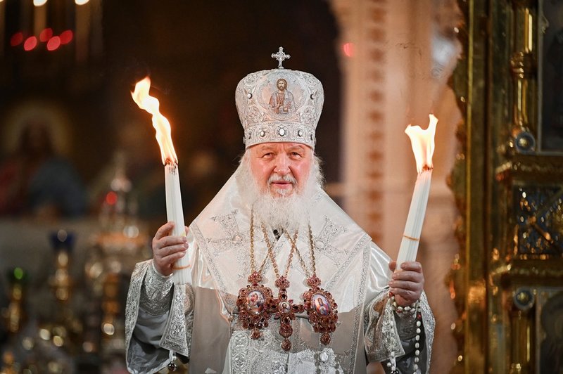 Patriarken Kirill av Moskva – född som Vladimir Gundjajev 1946 – är den rysk-ortodoxa kyrkans högste företrädare sedan 2009. Arkivbild.