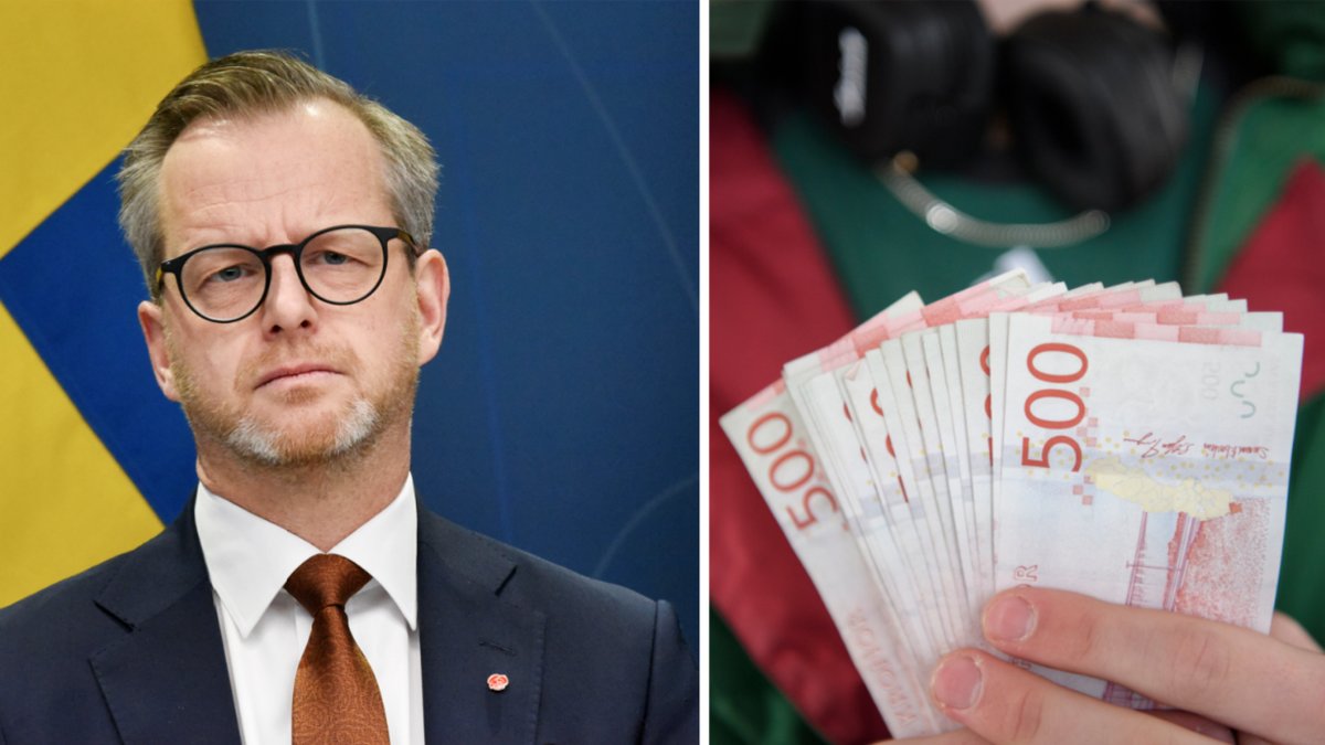 Mikael Damberg (S) och pengar.