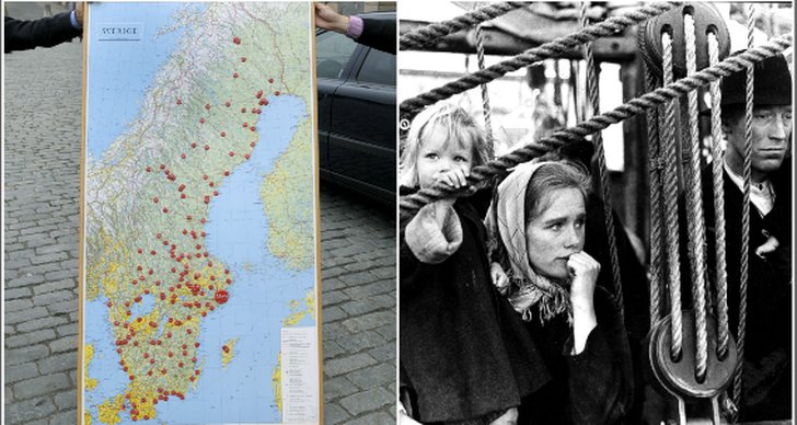 Folk, Människor, Utvandring, Sverige