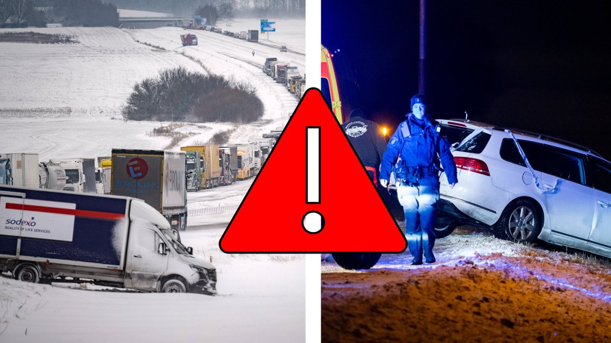 Då slår svarthalkan till – Trafikverket varnar