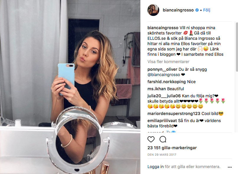 Bianca Ingrosso. Bianca Ingrosso.