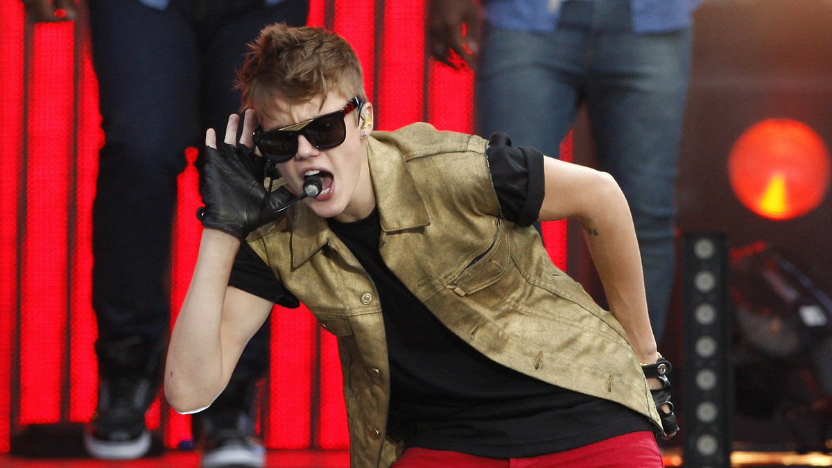 Justin Bieber – snart på en hockeyrink?