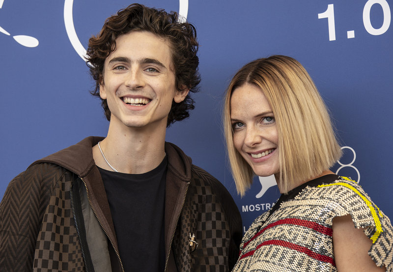 Timothée Chalamet och Rebecca Ferguson Timothée Chalamet och Rebecca Ferguson