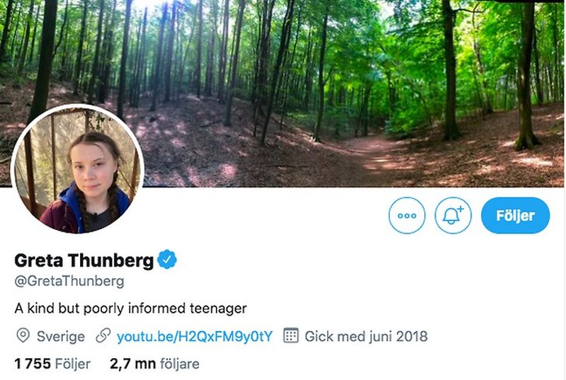 Greta Thunberg Twitter Greta Thunberg Twitter