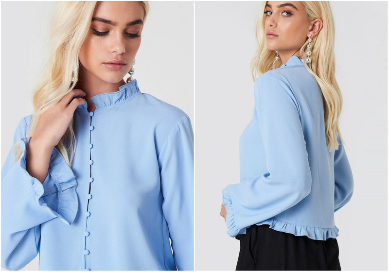 Blå blus Blå blus