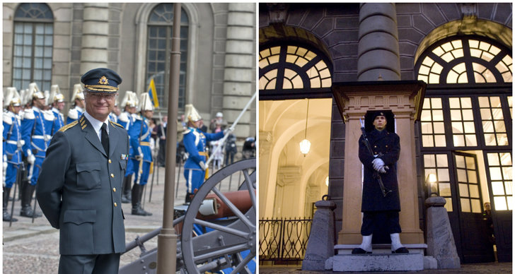 Försvarsmakten, Stockholms slott, Soldat, Högvakt