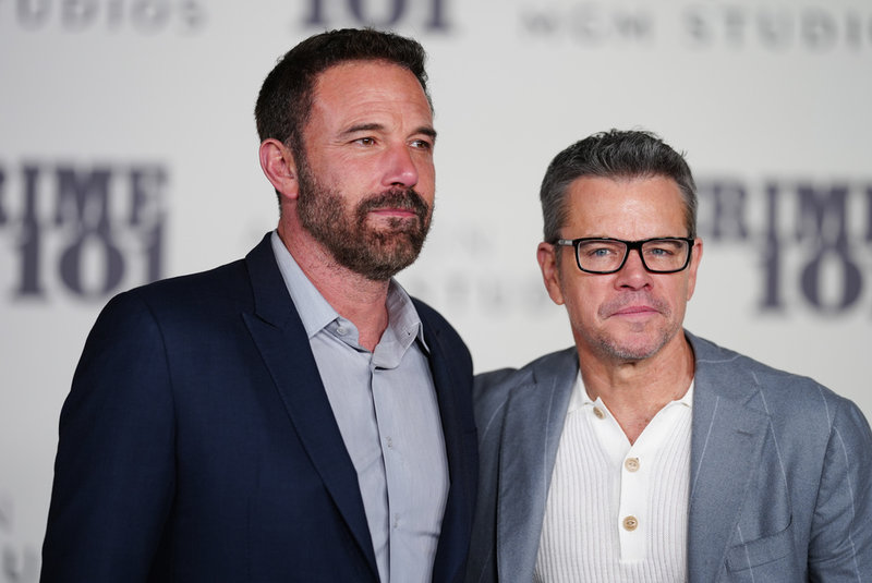Ben Affleck och Matt Damon. Arkivbild.