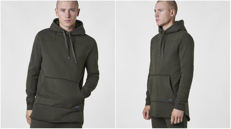 Grön hoodie