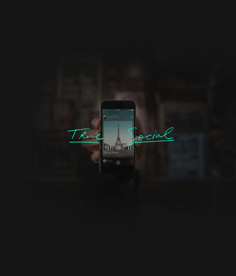 Vero True Social är en populär sociala medier-app Vero True Social är en populär sociala medier-app