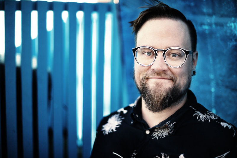 Jens Mattsson, skolbibliotekarie och barnboksförfattare, Höganäs.