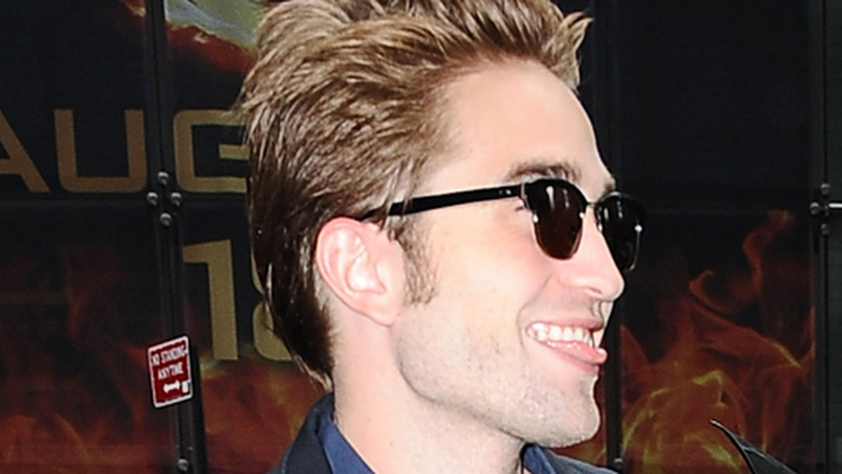 Robert Pattinson levde loppan i New York i helgen. 