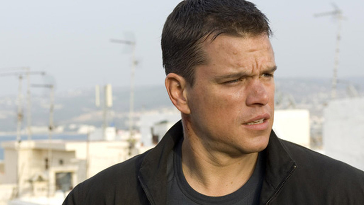 Matt Damon i Bourne Ultimatum.