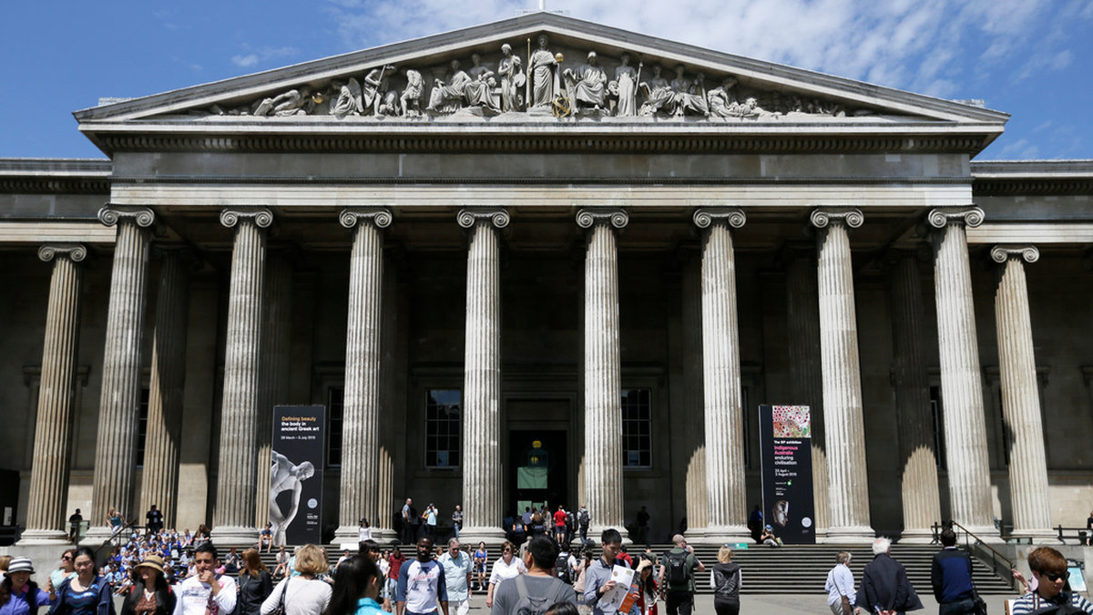 British Museum är i blåsväder efter att ha tagit emot en stor donation från oljebolaget BP. Arkivbild.