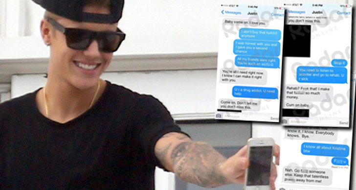 Scooter, Justin Bieber, Selena Gomez, SMS, Nakenbild