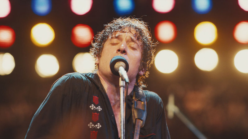 Jeremy Allen White som Bruce Springsteen i "Springsteen – deliver me from nowhere".
