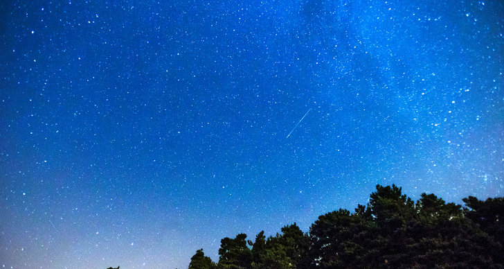 meteorregn, Stjärnor, Meteor, Himlen