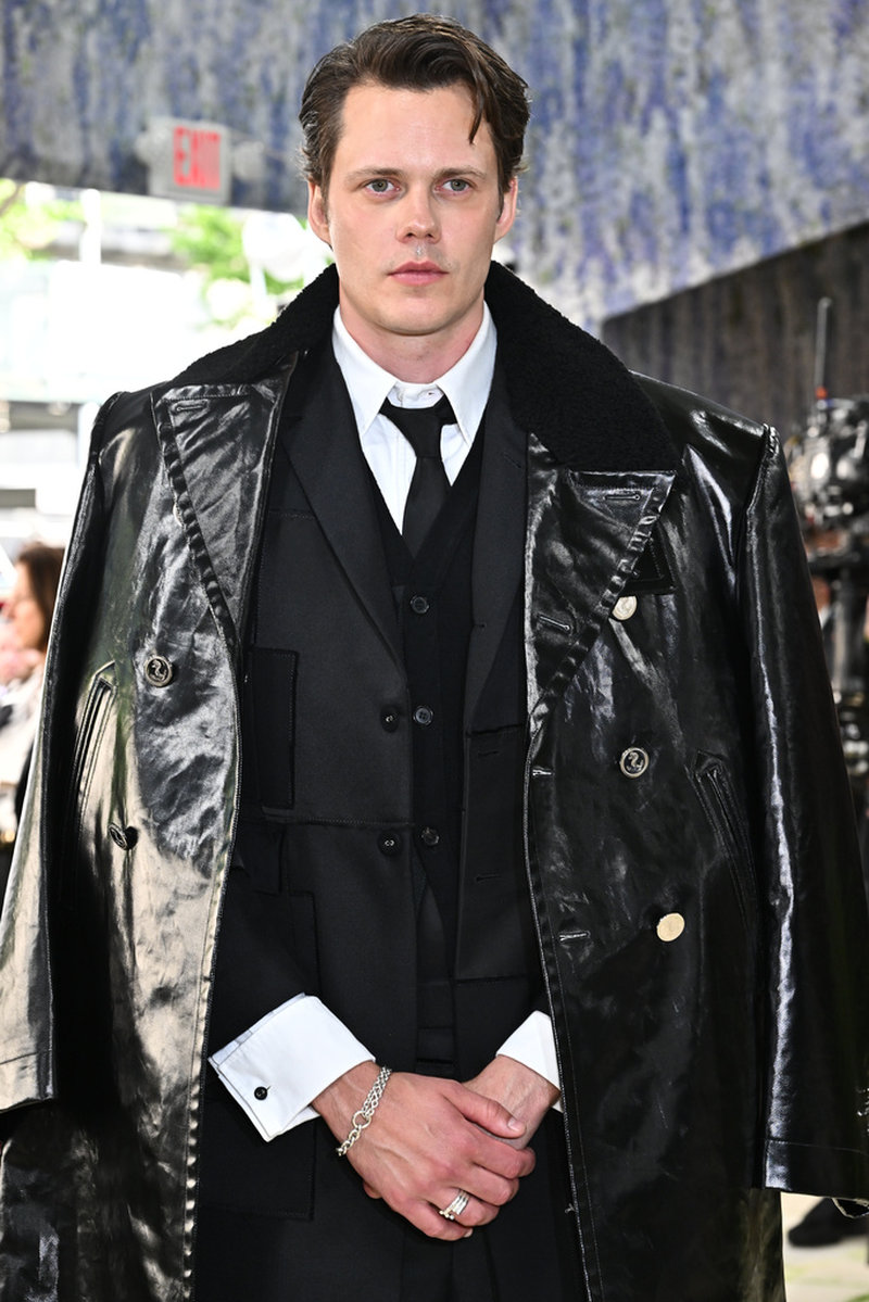 Bill Skarsgård var på plats på galan.
