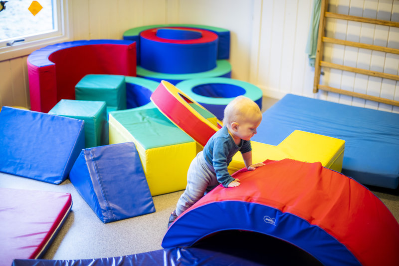 Nära 90 procentav alla barn mellan ett och fem år är inskrivna på förskola. Foto: NTB