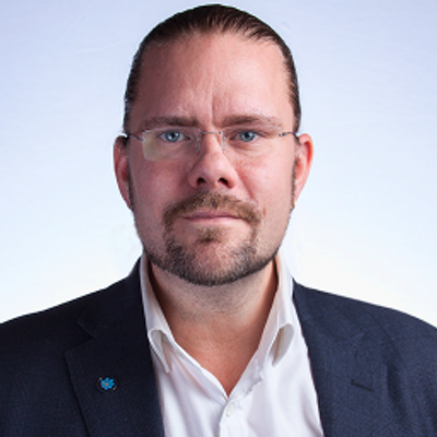 Jörgen Fogelklou är ordförande för Sverigedemokraterna i Göteborg