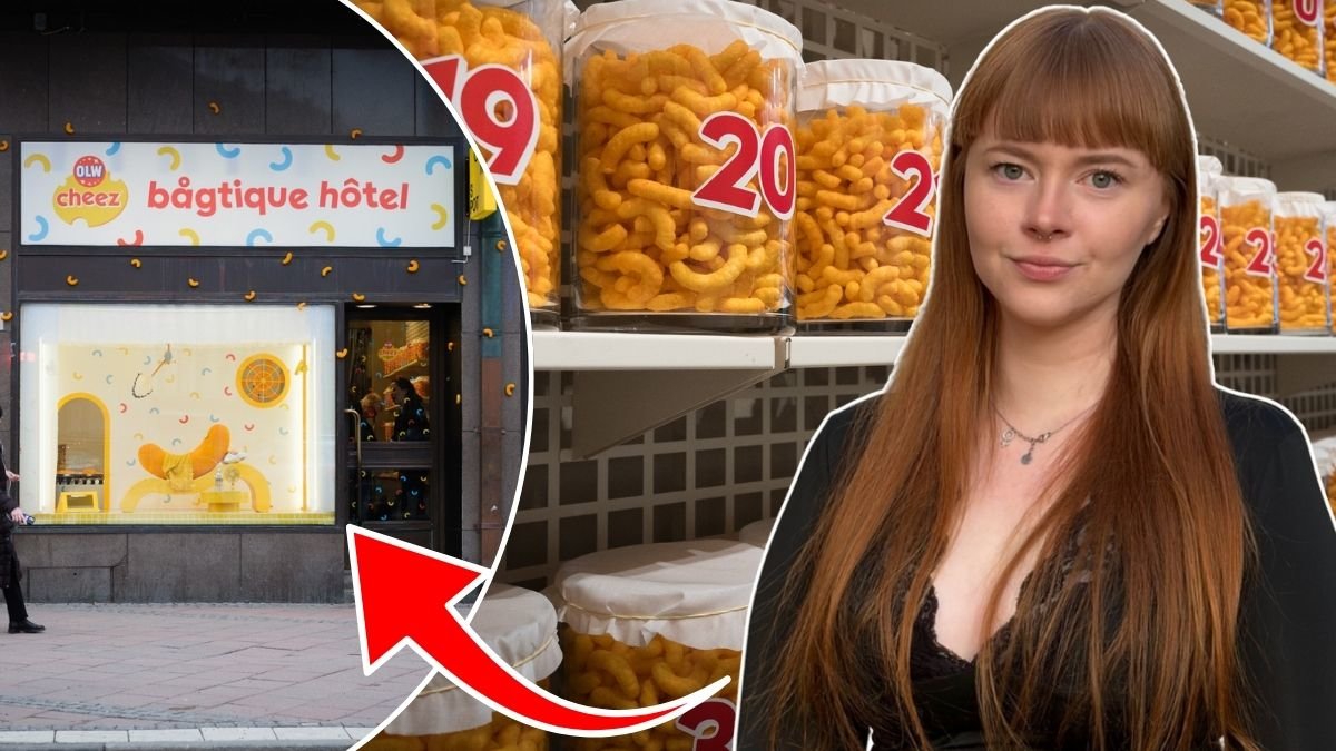 Mina ostbågar bor på hotell – ska bli perfekt sega