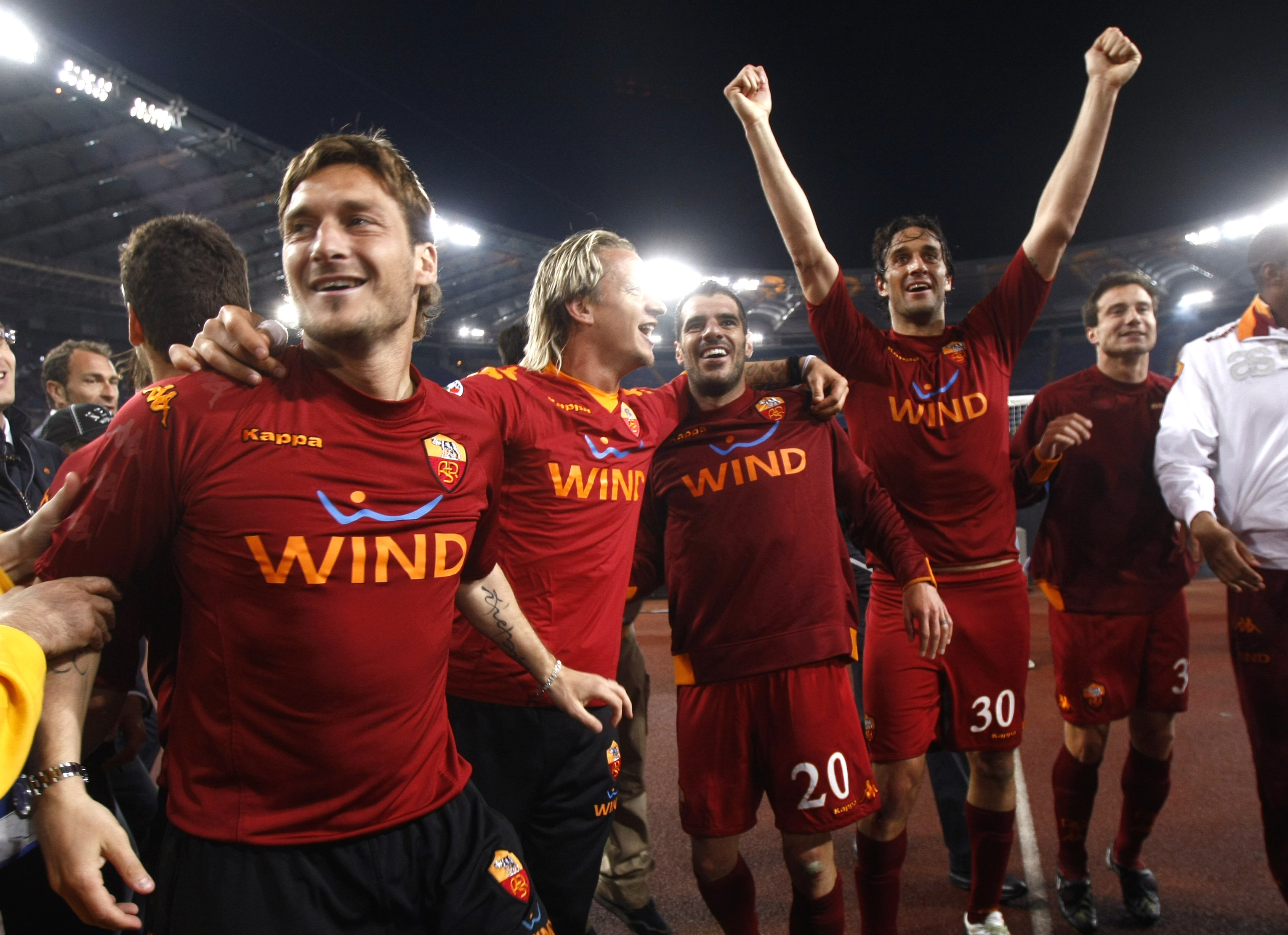 Francesco Totti uppger att han blev upprymd över segern men menade inte att förolämpa någon.