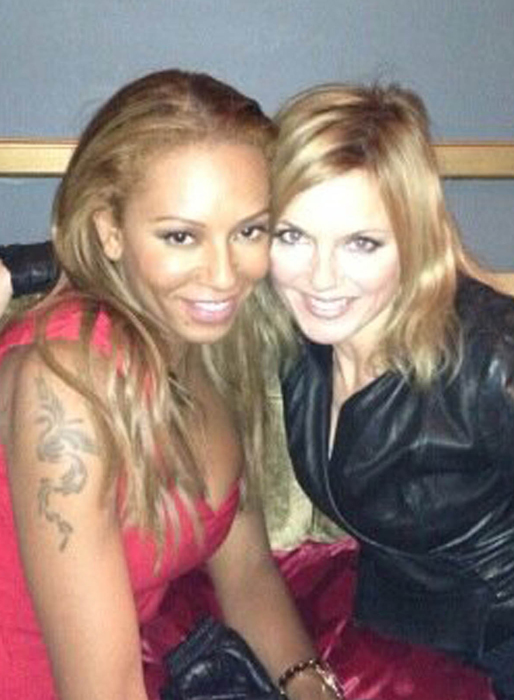 Geri Halliwell och Mel B. Geri Halliwell och Mel B.