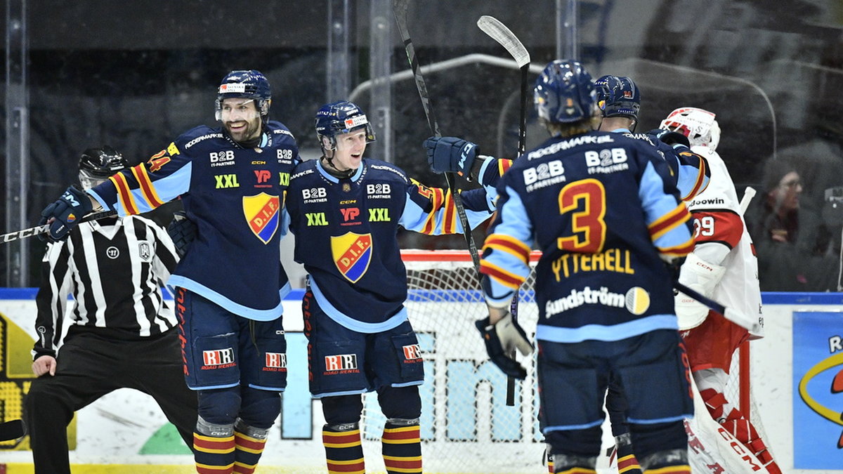 Djurgården tog sjätte raka segern i hockeyallsvenskan när Almtuna besegrades med 5–3.
