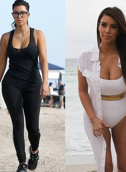 Sedan blev Kim gravid, och trots att hon är gravid så är hennes vikt omskriven av världspressen. Sedan blev Kim gravid, och trots att hon är gravid så är hennes vikt omskriven av världspressen.