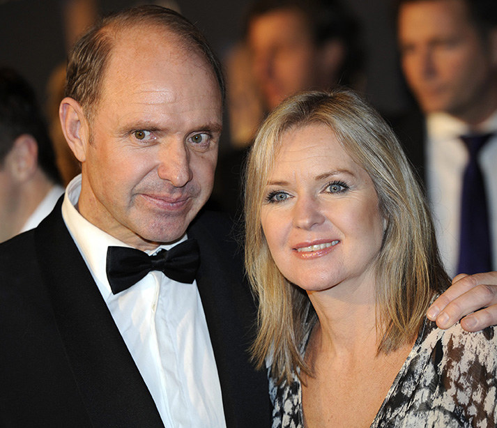 Thomas Ravelli med sin fru Catherine. Thomas Ravelli med sin fru Catherine.