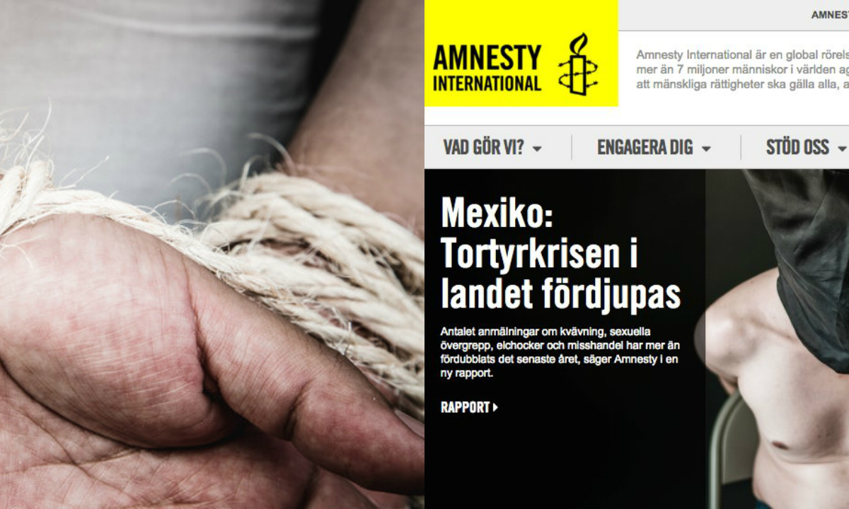 Amnestys Latinamerikagrupp vill få ett stopp för tortyren