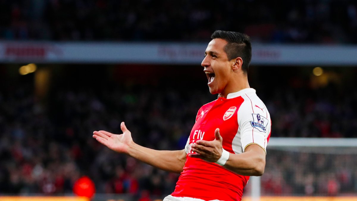 Alexis, tillvardags i Arsenal.