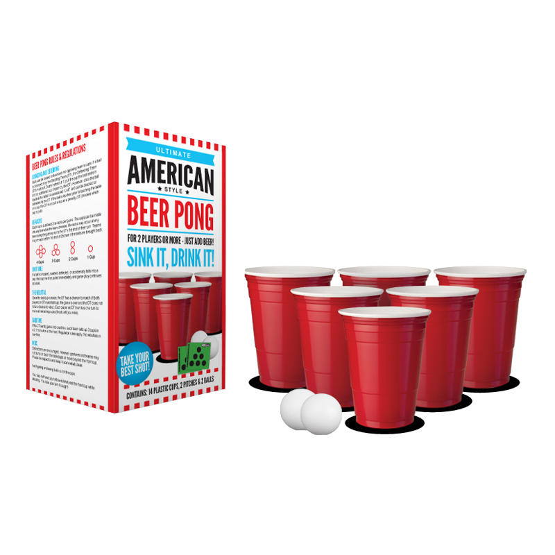 Beer pong-american style Beer pong-american style