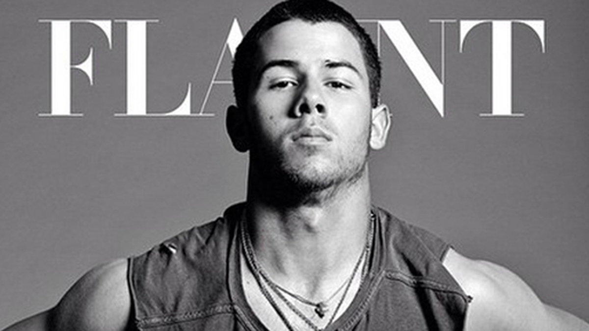Nick Jonas pryder omslaget till magasinet Flaunt.