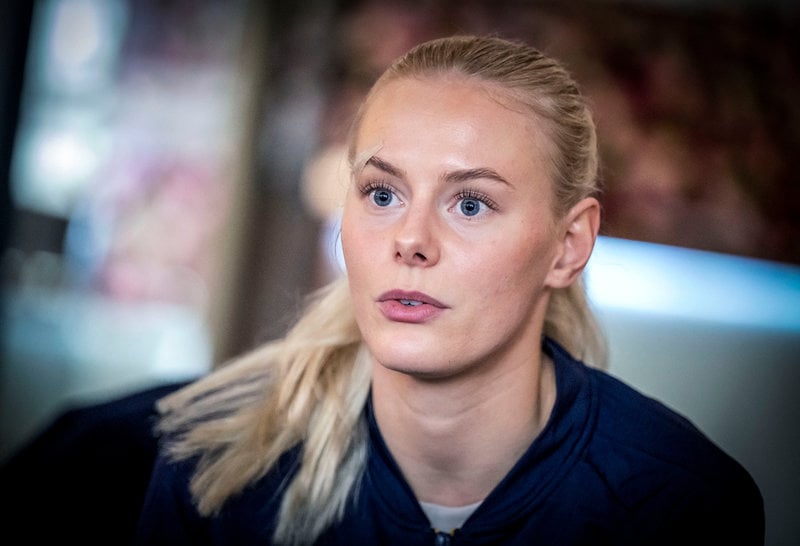 Nina Koppang, 23, gör sitt fjärde stora mästerskap.
