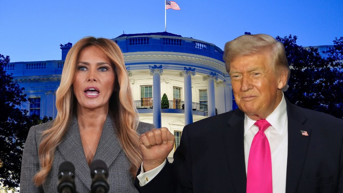Donald Trump kommenterar Melanias utbrott för första gången