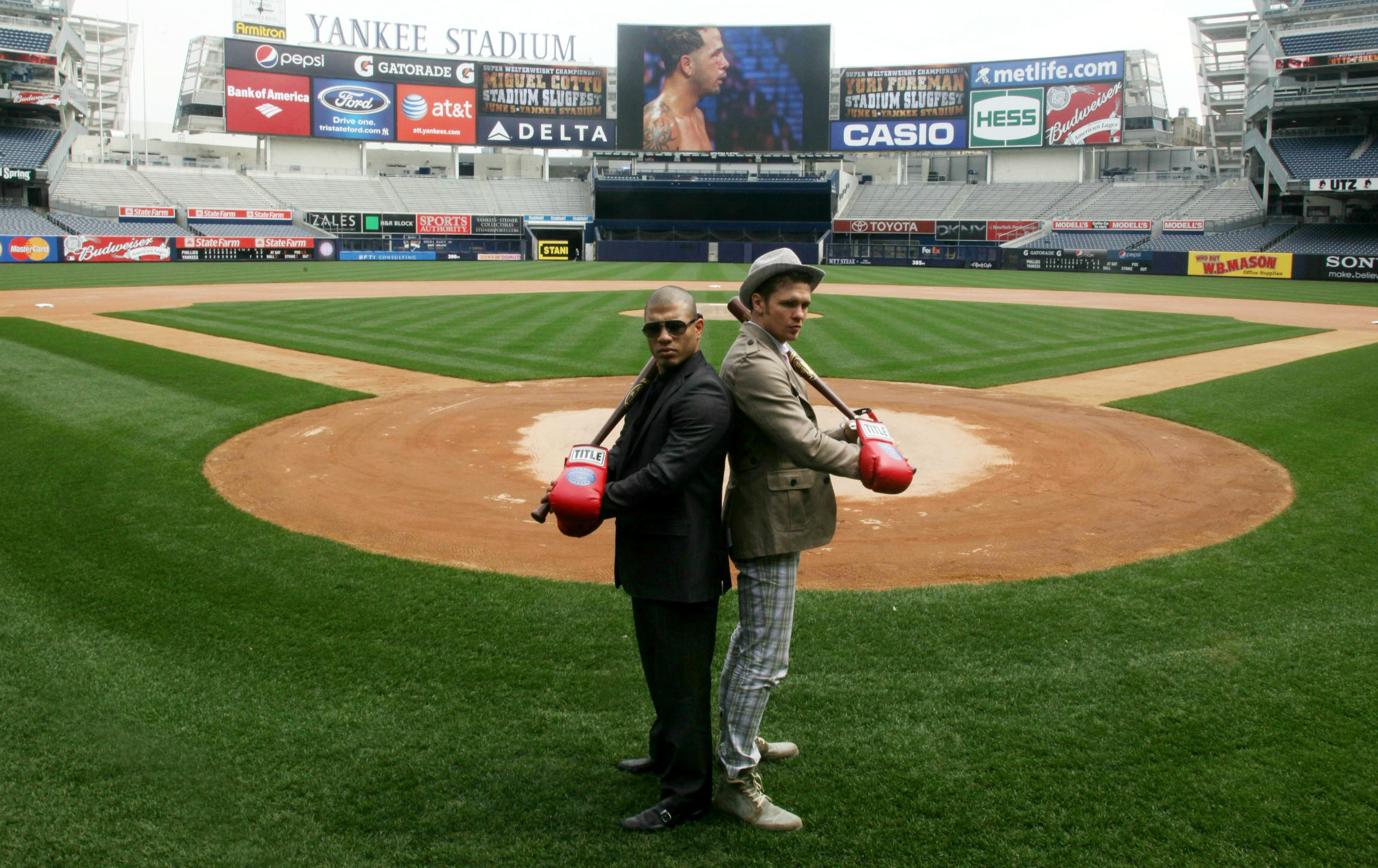 boxning, Yankee Stadium, Miguel Cotto, Yuri Foreman, New York