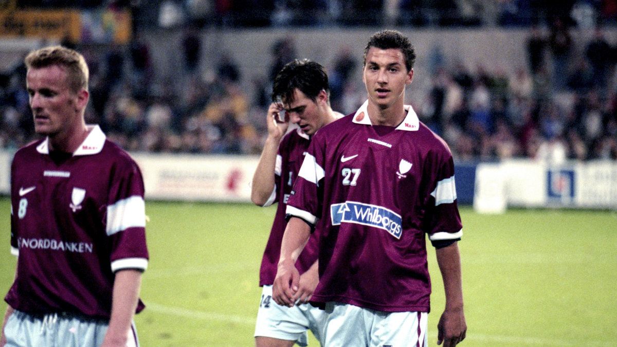 Tony Flygare står bakom Zlatan Ibrahimovic under åren i Malmö FF.