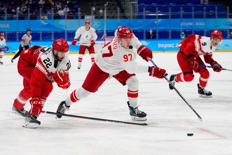 Ryska stjärnan Nikita Gusev (97).
