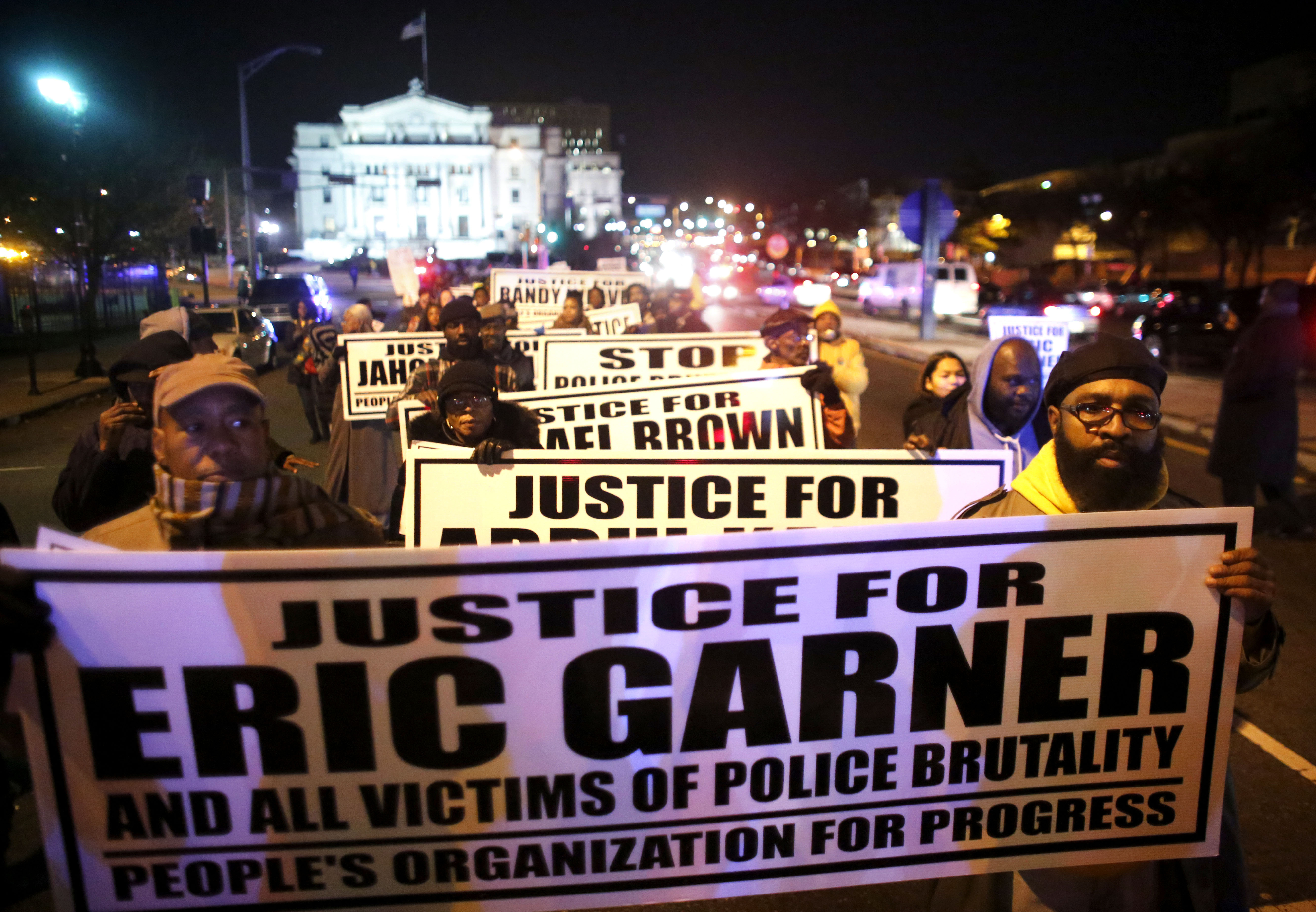 "Justice for Eric Gardner".