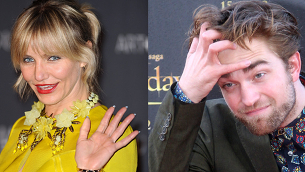 Cameron Diaz verkar ha missat att Robert Pattinson och Kristen Stewart är ett par igen. 