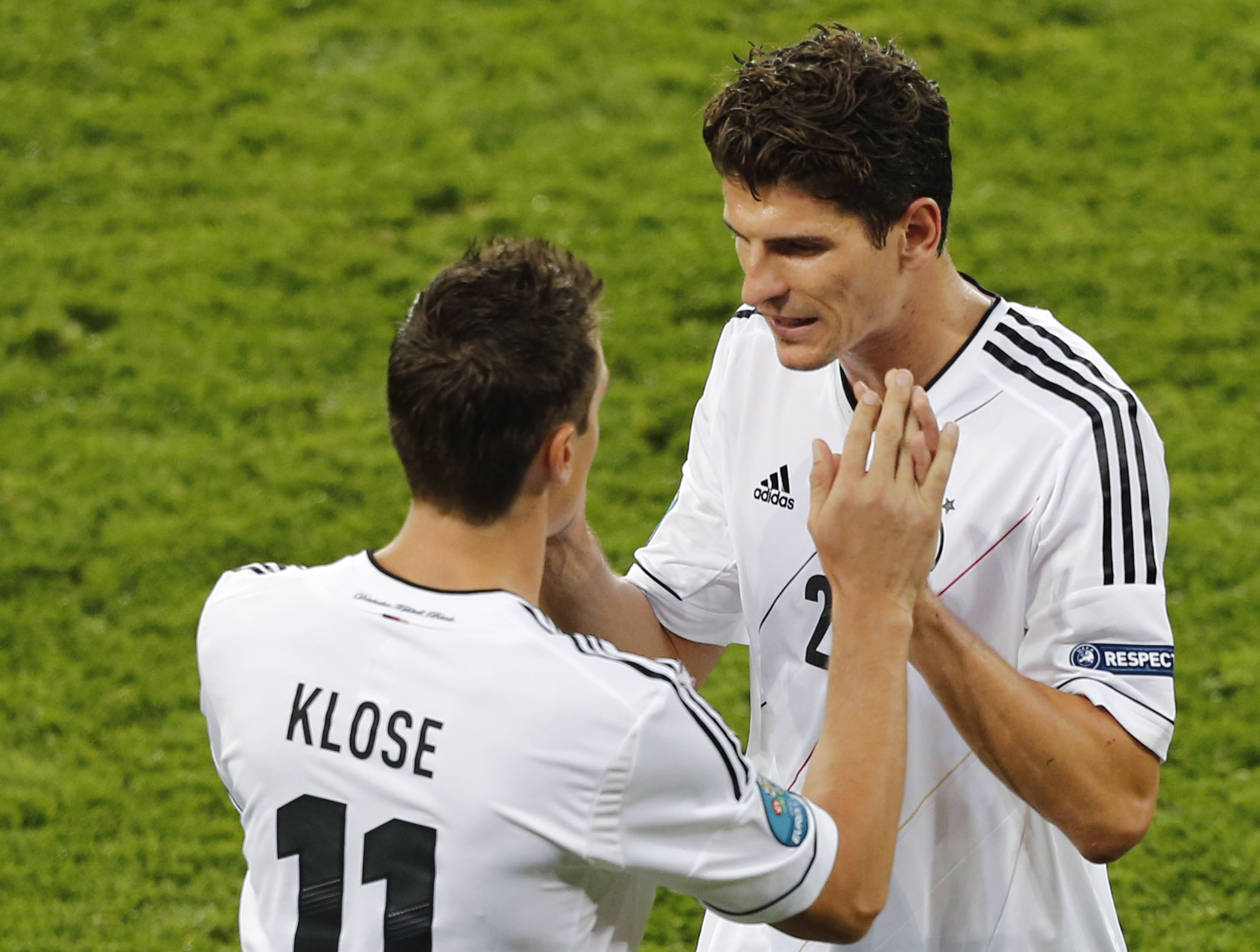 Miroslav Klose petar tremålsskytten Mario Gomez.