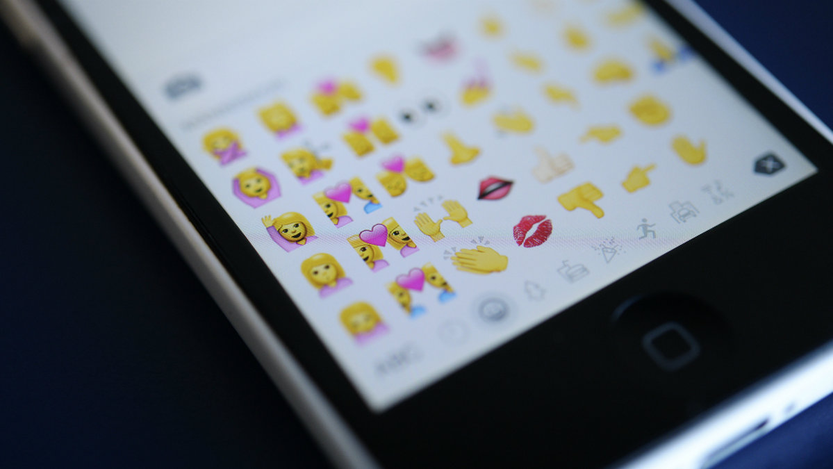 Emojis i en iPhone