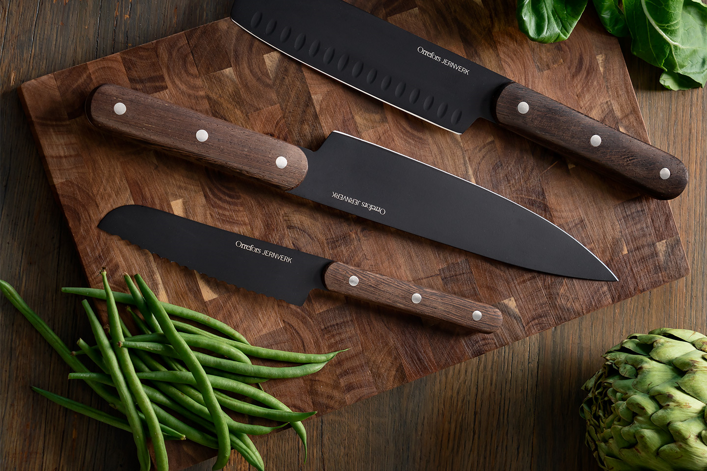 Orrefors Jernverk knivar 3-pack Orrefors Jernverk knivar 3-pack