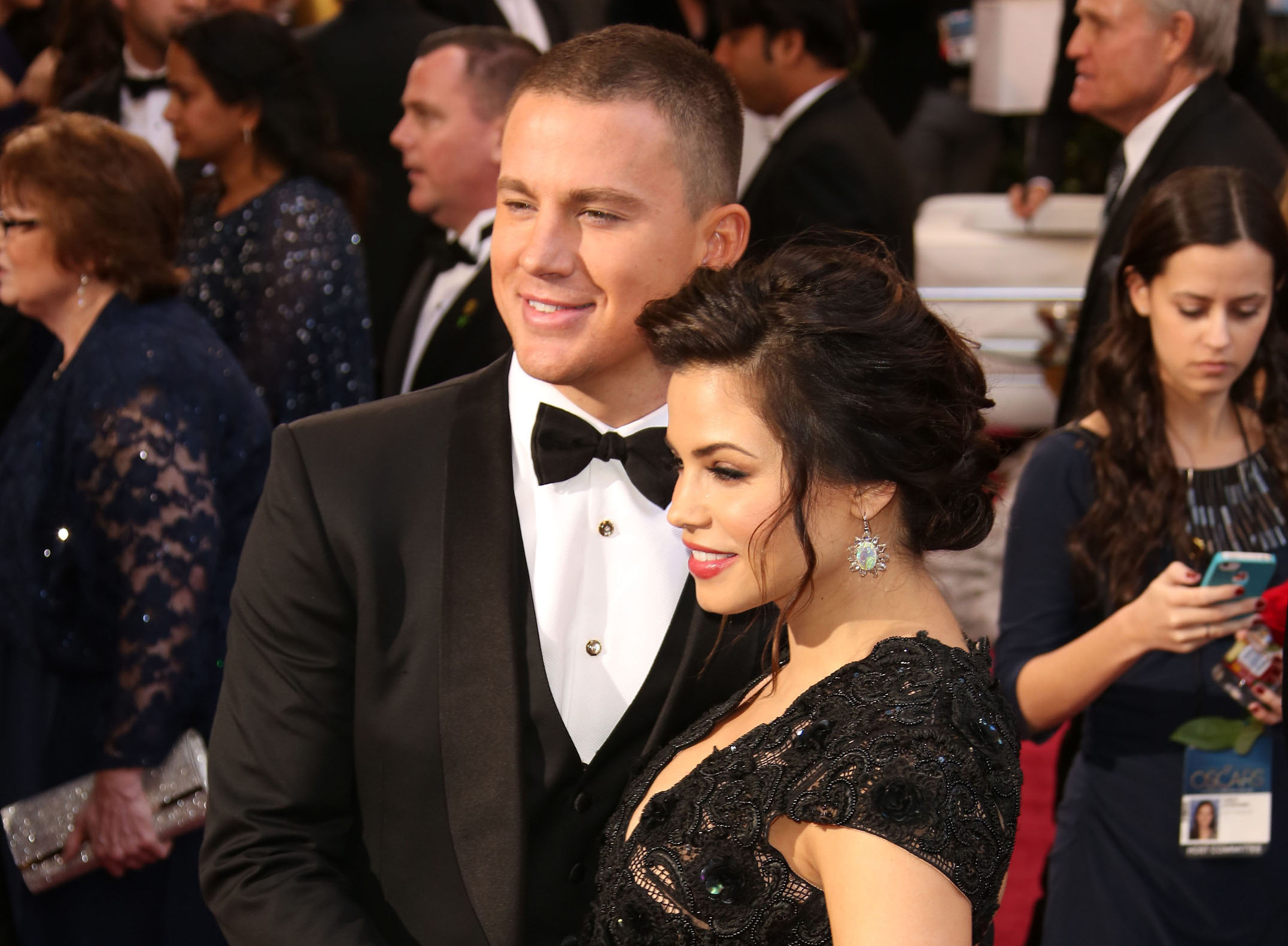 Channing och Jenna-Dewan Tatum. Channing och Jenna-Dewan Tatum.