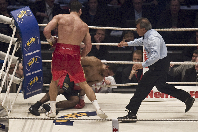 Klitjko berömde sin motståndare efter fighten.