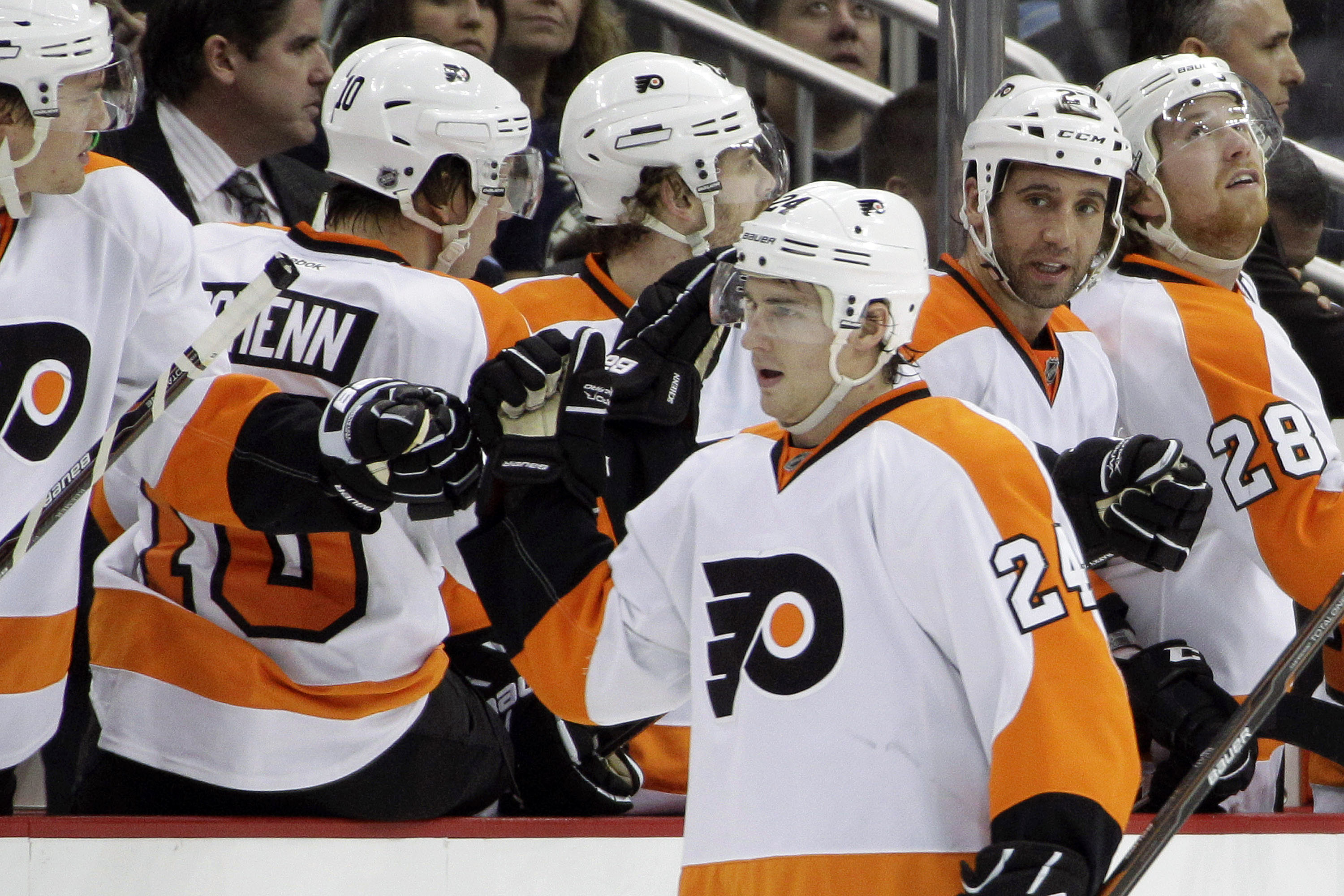 Matt Read spelar med Philadelphia Flyers i NHL.